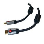 BLISTER GOLD PLATED HDMI MALE/MALE - 1,8HS+ETHERNET DIGITUS