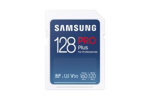 Sd Pro Plus - 128GB - Flash Card - U3, V30 , 160mb/s - White