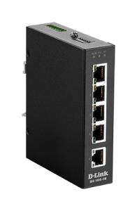 Switch Dis-100g-5w 5 X 100/1000baset Ports Unmanaged Black