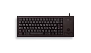 G84-4400 Compact Desktop Ultraflat - Keyboard with Trackball - Corded Ps/2 - Black - Qwerty UK