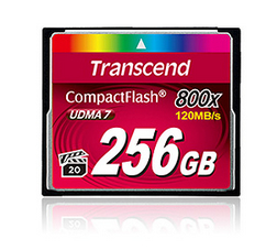 256GB CF Card MLC R: 120MB/s