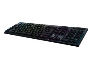 G915 Lightspeed Wireless RGB Mechanical Gaming Keyboard Black Deutsch Qwertz Clicky
