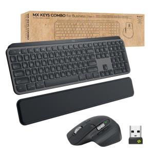MX Keys Combo For Business Gen 2 - Graphite - Qwerty - US - INTNL