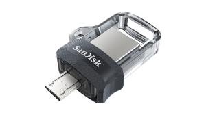SanDisk ULTRA DUAL DRIVE M3.0 - 256GB USB Stick - micro-USB / USB 3.0