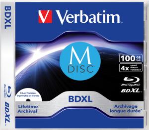 M-disc Bd-r Jewel Case 4x100GB 4x100GB Inkjet Printable