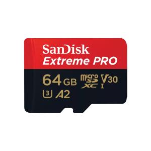 Extreme PRO Micro SDXC 64GB+SD Adapter 200MB/s 90MB/s A2 C10 V30 UHS-I U3