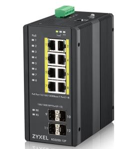 Rgs200 12p - Gbe Managed Poe+ Switch - 12-port