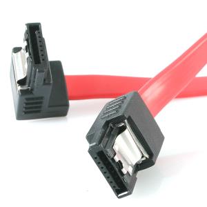 Latching SATA Cable - 1 Right Angle M/m 45cm