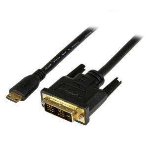 Mini Hdmi Male To DVI-d Male Cable 1920x1200 Video 1m