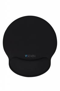Memory Foam Support Mouse Pad Black 9 X 8in (230 X 200mm)