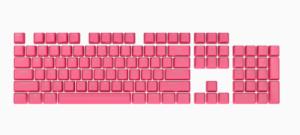 Pbt Double-shot Pro Keycaps - 105-keybe Layout  Tbd Pink Azerty Be