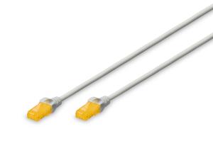 Slim Patch cable - CAT6A - U/UTP - Snagless - Cu - 2m - grey
