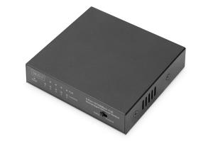 Fast Ethernet PoE Switch 4-port PoE + 1-port uplink, 60W PoE Budget