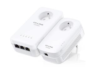 Passthrough Powerline Kit Av1300 3-port + Wifi Ac1350 2x Lc Kit With 3 Gigabit Ethernet Ports And Trunk Plug