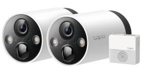 Smart Wire-free Security Camera System 2 Tapo-c420s2 2k Qhd