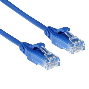 Slimline Patch Cable - CAT6 - U/UTP - 1.5m - Blue