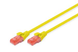 Professional Patch cable - CAT6 - U/UTP - Snagless - 2m - Yellow