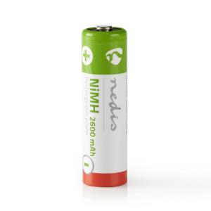 Rechargeable Nimh Battery Aa | 1.2 V Dc | 2600 Mah | 4-blister