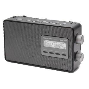 Black Portable Radio RDS DAB+