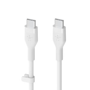 Boost Charge USB-c To USB-c 2.0 Silicon 3m White