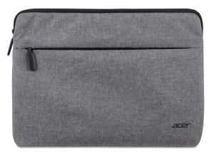 11.6in Protective Sleeve - Grey / Metal Zipper Pull