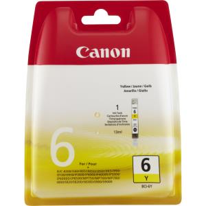 Ink Cartridge - Bci-6y - Standard Capacity 13ml - 210 Pages - Yellow