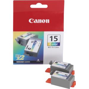 Ink Cartridge - Bci-15 - Standard Capacity 2x7.5ml - 100 Pages - 2-pack