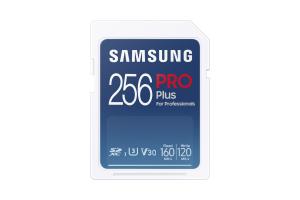 Sd Pro Plus - 256GB - Flash Card - U3, V30 , 160mb/s - White