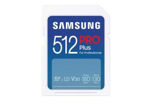 Sd Pro Plus - 512GB - Flash Card - U3, V30 , 180mb/s - White