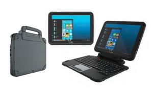 Et85 Rugged Tablet 4g Black - 12in - i5-1130g7 - 16GB Ram - 256GB SSD - Win10 Pro Ip65