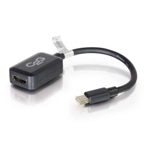 Mini DisplayPort Male To Hdmi Female Adapter Converter Black 20cm