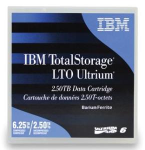 Ultrium 6 2.5 TB Data Cartridge Lto