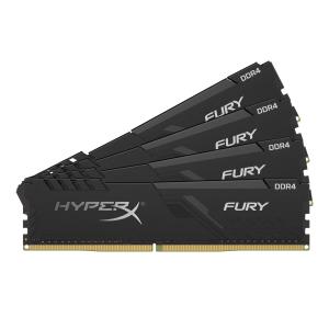 Hyperx Fury Black 16GB Kit Of 4 Ddr4 3000MHz Cl15