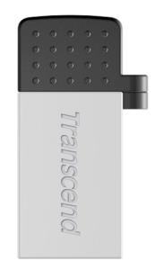 Jetflash 380s - 16GB USB Stick - USB 2.0 / Micro-b USB 2.0 - Silver
