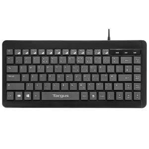 Compact USB Keyboard Uk Black