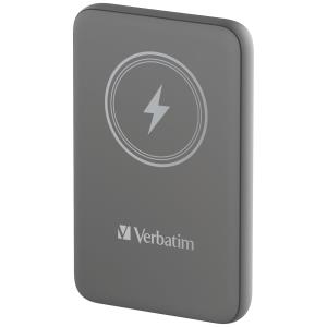 Charge 'n' Go Power Bank 10000mAh Magnetic Wireless Charging - Grey