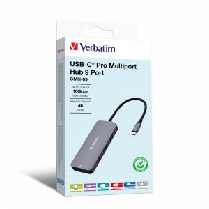 USB-C Pro Multiport Hub CMH 09 - 9 Ports