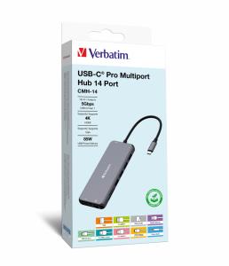 USB-C Pro Multiport Hub CMH 14 - 14 Ports