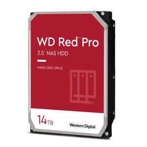 Hard Drive - Wd Red Pro WD141KFGX - 14TB - SATA 6Gb/s - 3.5in - 7200rpm - 512MB Buffer