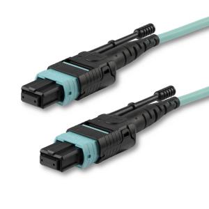 Mpo/ Mtp Fiber Optic Cable - Plenum-rated - Om3, 40GB - Push/pull-tab - 3m