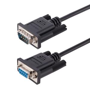 Serial Rs232 Null Modem Cable - Crossover Serial Cable - 3m