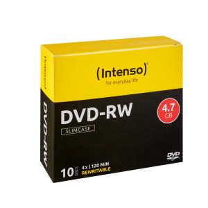 DVD-rw 4.7GB 4x(10) Slim Case Rewritable