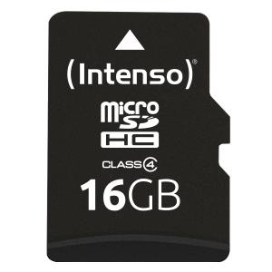 Micro Sd Card 16GB Class 4 + Sd Adapter