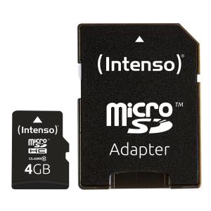Micro Sd Card 4GB Class 10 + Sd Adapter