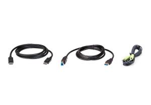 DisplayPort KVM Cable Kit 2m USB