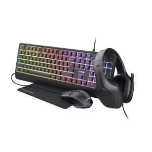 Bundle Gxt792 Quadrox 4-in-1 - Keyboard, Headset, Mouse And Mousepad