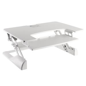 Workstation White Stand-sit Workplace Solution (height Adjustment: 13-50 Cm)