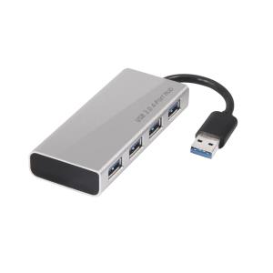 USB 3.0 4-port Hub With Power Adapter