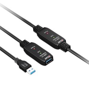 USB Type A Gen 3.2 Active Repeater Cable 10m Supports Up To 5gbps
