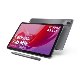 Tab M11 - 11in - Helio G88 - 4GB Ram - 128GB eMMC - Android 13 or Later - LTE - Folio Case + Tab Pen